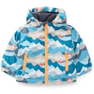Iceburg Infant Baby Boys Insulated Fleece Jacket with Hood, Midweight